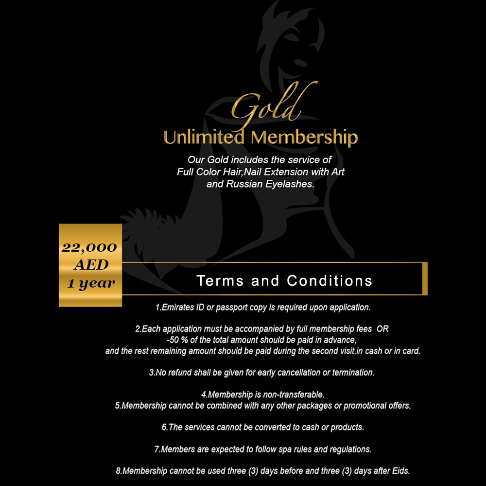 Afrina Gold Unlimited Membership
