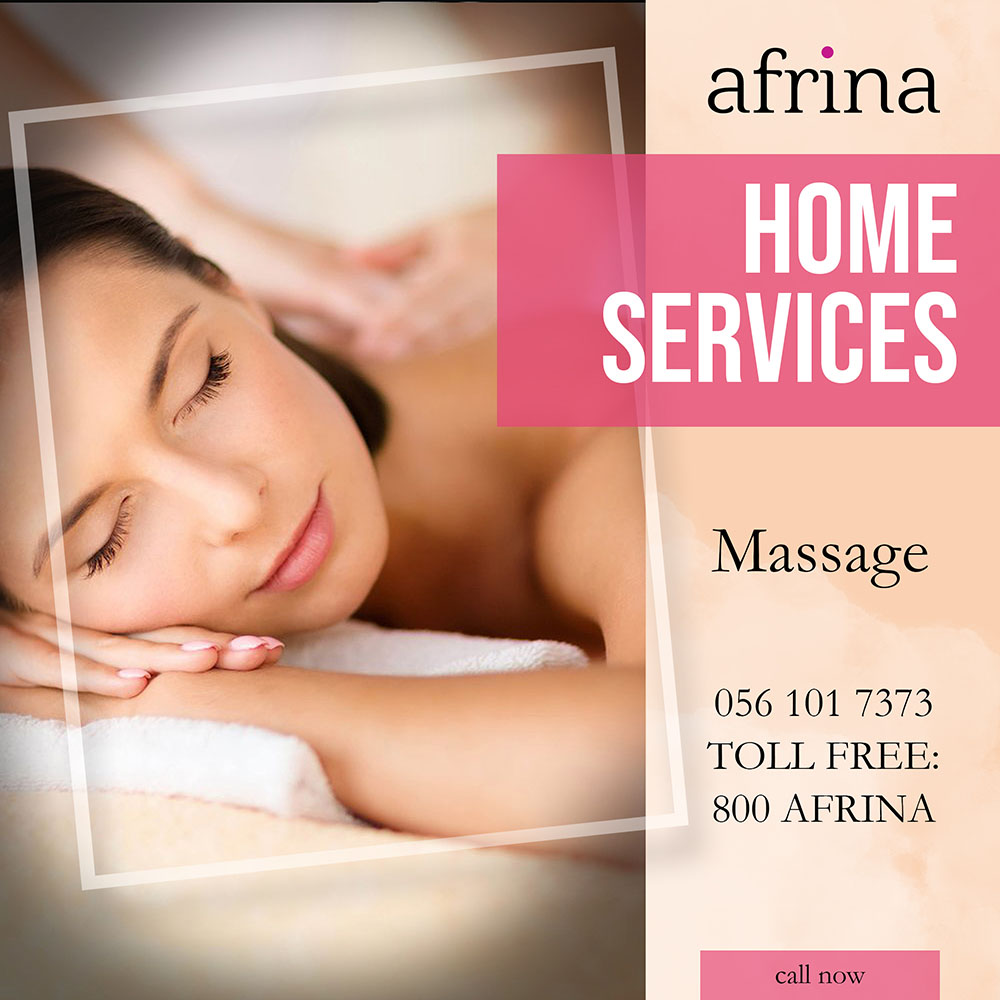 Massage - Afrina home service